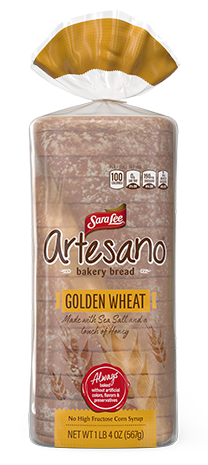 Sara Lee Artesano Golden Wheat Packaging 
